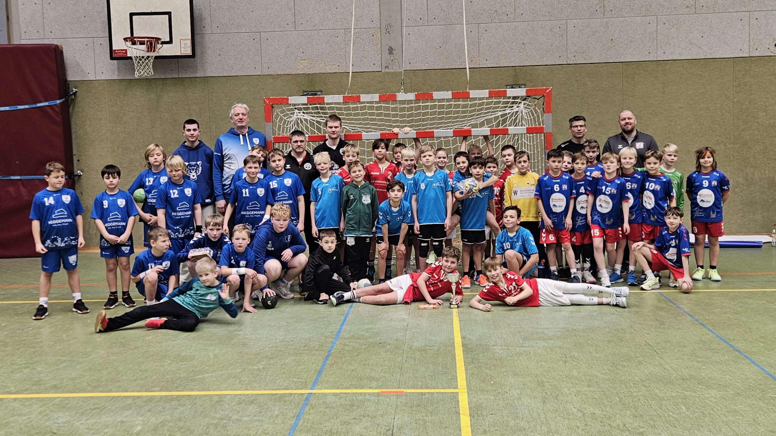 Neujahrsturnier-2026 Das Neujahrsturnier der E1 mit den Mannschaften SG Bünde-Dünne, HSG Grönegau Melle, JSG Steinhagen-Brockhagen und Union 92 Halle.