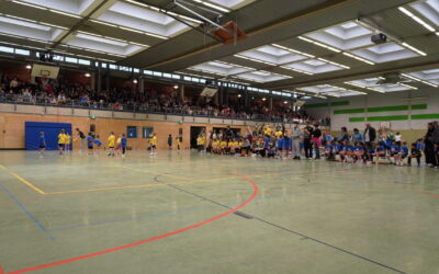 Große Begeisterung beim Handballprojekt: Über 300 Kinder feiern sportliches Finale