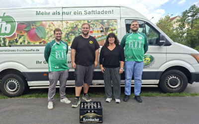 Barteldrees Fruchtsäfte und 1. Herren: Gemeinsam gewinnen und Gutes tun